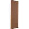 Ekena Millwork True Fit PVC Center Circle Arts & Crafts Fixed Mount Shutters, Burnt Toffee, 15W x 42H, PR TFP001AC15X042BT - alternate 14